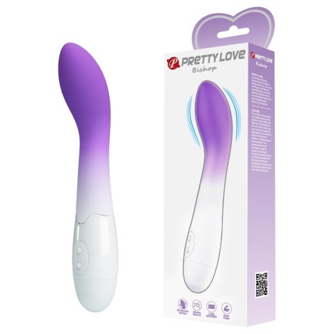 PRETTY LOVE Bishop – Luksusowy wibrator G-spot z 30 programami wibracji, ABS i jedwabisty silikon