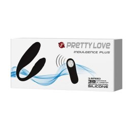 PRETTY LOVE - INDULGENCE PLUS, Wibrator dla Par z 30 Funkcjami, Czarny
