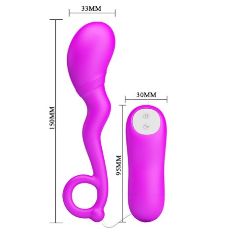 PRETTY LOVE – Mini Jajeczko Miłości z 12 Funkcjami Wibracji