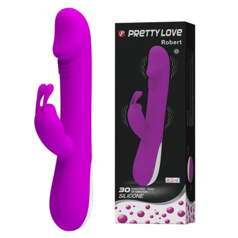 PRETTY LOVE ROBERT – Luksusowy Wibrator Króliczek z 30 Funkcjami Wibracji