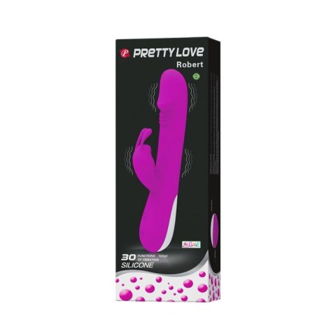 PRETTY LOVE ROBERT – Luksusowy Wibrator Króliczek z 30 Funkcjami Wibracji