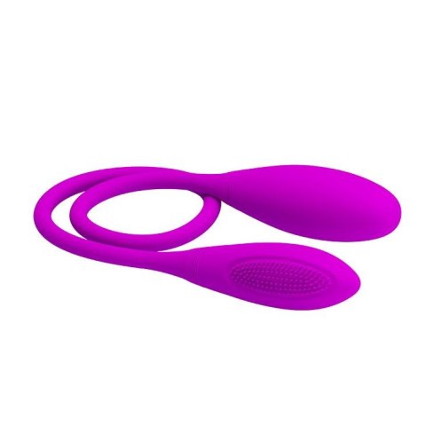 PRETTY LOVE - SNAKY VIBE USB: Podwójny Wibrator z 7 Funkcjami dla Nieskończonej Przyjemności