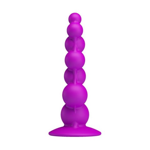 PRETTY LOVE - Sturdy Dong: Luksusowy Plug Analny z Kaskadą Kulek