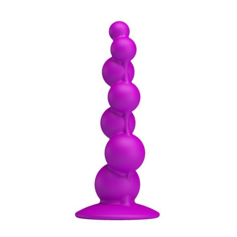 PRETTY LOVE - Sturdy Dong: Luksusowy Plug Analny z Kaskadą Kulek