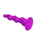 PRETTY LOVE - Sturdy Dong: Luksusowy Plug Analny z Kaskadą Kulek