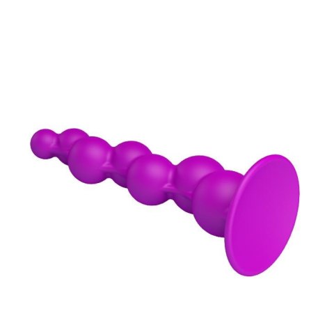 PRETTY LOVE - Sturdy Dong: Luksusowy Plug Analny z Kaskadą Kulek