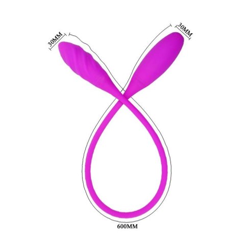 PRETTY LOVE - Wibrująca Przyjemność Snaky z 7 Funkcjami USB
