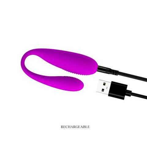 Pretty Love Aldrich – Luksusowy Wibrator Dualny z 12 Programami i Ładowaniem USB