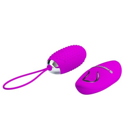 PRETTY LOVE - JOANNA: Bezprzewodowe Jajeczko Wibracyjne z Pilotem, 12 Funkcji, Ładowanie USB
