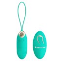 PRETTY LOVE - JULIA Dream Chaser 2, Zielone, Jajeczko Wibrujące ze Zdalnym Sterowaniem i 12 Funkcjami