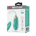 PRETTY LOVE - JULIA Dream Chaser 2, Zielone, Jajeczko Wibrujące ze Zdalnym Sterowaniem i 12 Funkcjami