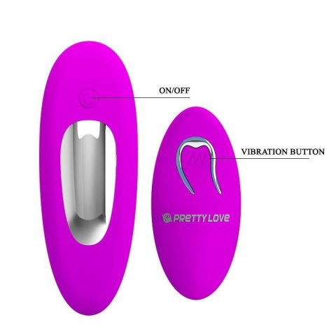 PRETTY LOVE – Magic Finger: Wibrator z 12 Funkcjami Wibracji, Pamięcią i Bezprzewodowym Pilotem