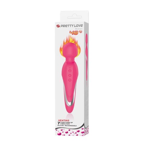 PRETTY LOVE Michael USB - Rozgrzewający Masażer z 7 Funkcjami