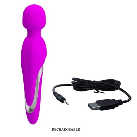 PRETTY LOVE MORTIMER – Luksusowy Wibracyjny Masażer Ciała z Ładowaniem USB (7 Wzorów, 5 Intensywności)