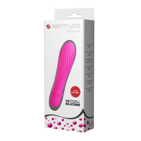 PRETTY LOVE SOLOMON – Klasyczny Wibrator z 10 Trybami Przyjemności