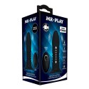 MR PLAY - Wibrujący korek analny z funkcją penetracji i pilotem