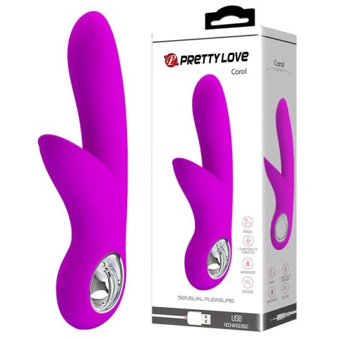 PRETTY LOVE - CAROL USB: Fioletowy Króliczek z 7 Trybami Wibracji