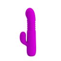 PRETTY LOVE DOMENICO – Wibrator z 4 trybami wibracji i posuwistymi ruchami