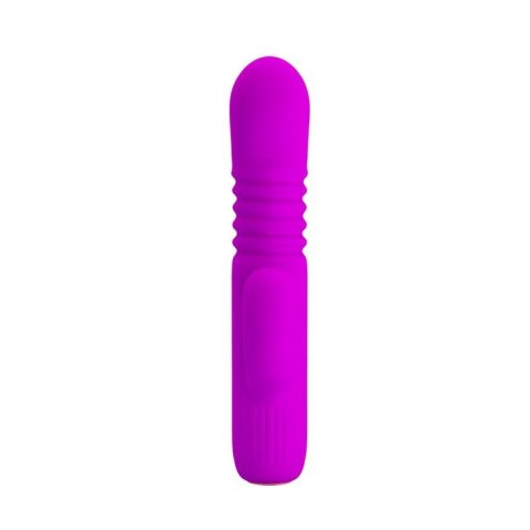 PRETTY LOVE DOMENICO – Wibrator z 4 trybami wibracji i posuwistymi ruchami