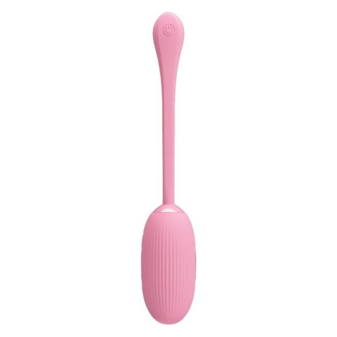 PRETTY LOVE - DOREEN 3: Wibrujące jajko z 12 trybami i 3 poziomami elektro-stymulacji, USB i aplikacją