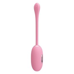 PRETTY LOVE - DOREEN 3: Wibrujące jajko z 12 trybami i 3 poziomami elektro-stymulacji, USB i aplikacją