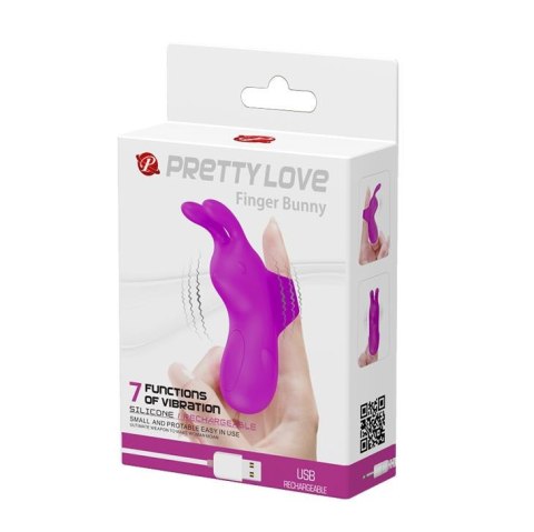 PRETTY LOVE - Wibrator na Palec Króliczek