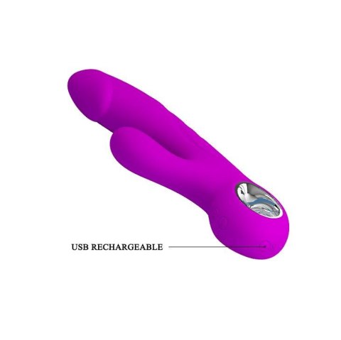 PRETTY LOVE - GORDON, Wibrator z Ładowaniem USB i 7 Funkcjami