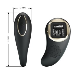 PRETTY LOVE - Nathan: Bezprzewodowy Wibrator z Pilotem, 10 Funkcji Wibracji, Silikon ABS, Ładowanie USB