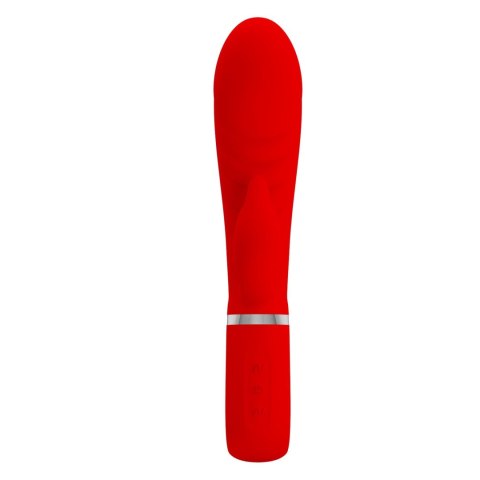 PRETTY LOVE - PRESCOTT Czerwony Króliczek z 7 Funkcjami Wibracji