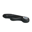 PRETTY LOVE Selene – Zmysłowy Wibrator z 7 Funkcjami, Ładowany USB, Czarny