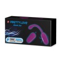 PRETTY LOVE - Jajeczko Wibrujące z Funkcją Impulsów Elektrycznych, Fioletowe