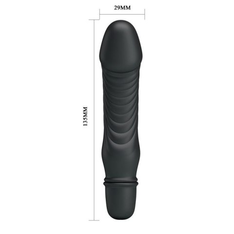Pretty Love Stev – Czarny Wibrator o 10 Funkcjach