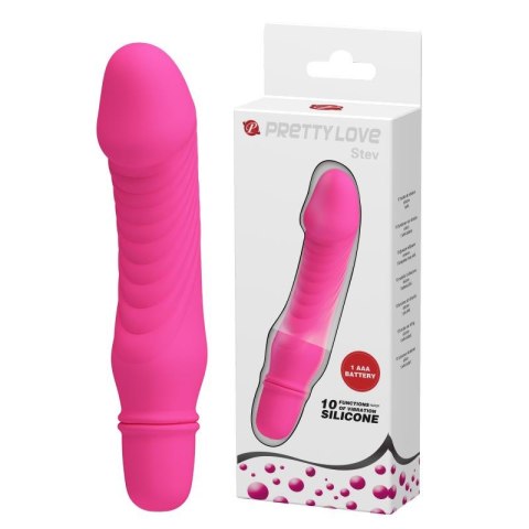 Pretty Love Stev Lila – Mini Wibrator z 10 funkcjami