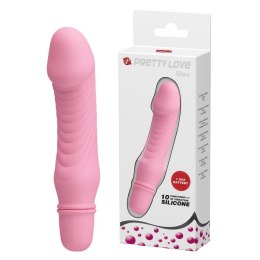 Pretty Love Stev – Kompaktowy Wibrator Stymulujący, Różowy, 10 Funkcji