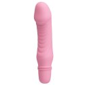 Pretty Love Stev – Kompaktowy Wibrator Stymulujący, Różowy, 10 Funkcji