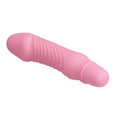 Pretty Love Stev – Kompaktowy Wibrator Stymulujący, Różowy, 10 Funkcji