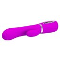 PRETTY LOVE TERNENCE USB PURPLE – Wibrator z 4 Trybami Rotacji i 12 Funkcjami Wibracji