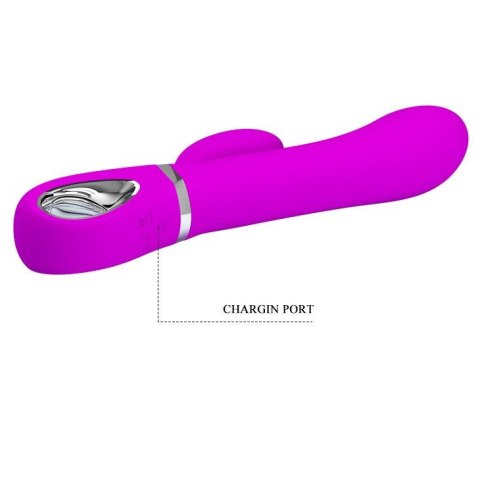 PRETTY LOVE TERNENCE USB PURPLE – Wibrator z 4 Trybami Rotacji i 12 Funkcjami Wibracji