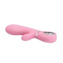 PRETTY LOVE Thomas USB – Różowy wibrator króliczek z 7 funkcjami