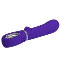 PRETTY LOVE THOMAS – Zmysłowy Wibrator USB Króliczek, Fioletowy, 7 Funkcji