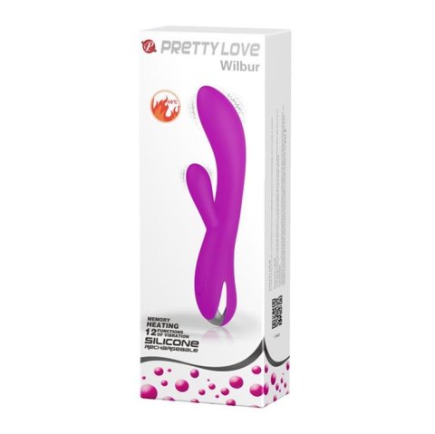 PRETTY LOVE - WILBUR – Wibrator z 12 Funkcjami i Efektem Grzania