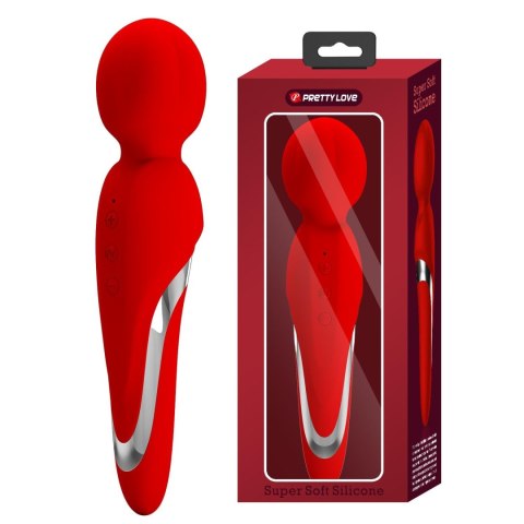 PRETTY LOVE Walter – Luksusowa Różdżka Masująca z 7 Funkcjami Wibracji i 5 Poziomami Intensywności, Silikon/ABS, Ładowanie USB