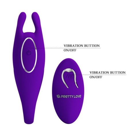 PRETTY LOVE - BILL: Wibrator dla Par z 12 Funkcjami Wibracji