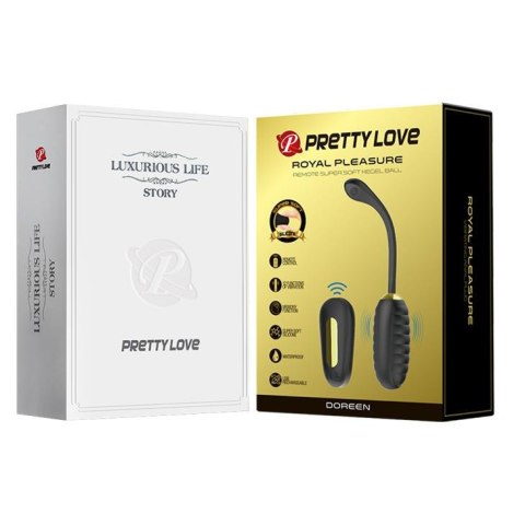 PRETTY LOVE DOREEN EGG – Królewska Przyjemność w Jajku Wibrującym