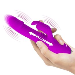 PRETTY LOVE DOROTHY USB – Wibrator Króliczek z 3 Funkcjami Pchnięć i 12 Trybami Wibracji