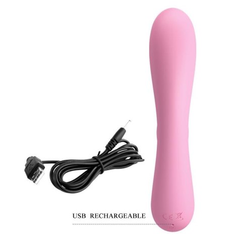 PRETTY LOVE HUGO – Wibrator Króliczek z 12 Funkcjami Wibracji