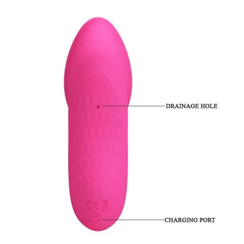 PRETTY LOVE - ISAAC: Wibrator Króliczek USB z Podwójną Stymulacją i 7 Trybami Wibracji