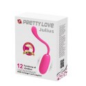 PRETTY LOVE - Julius Egg Różowe Jajko Wibrujące z 12 Trybami
