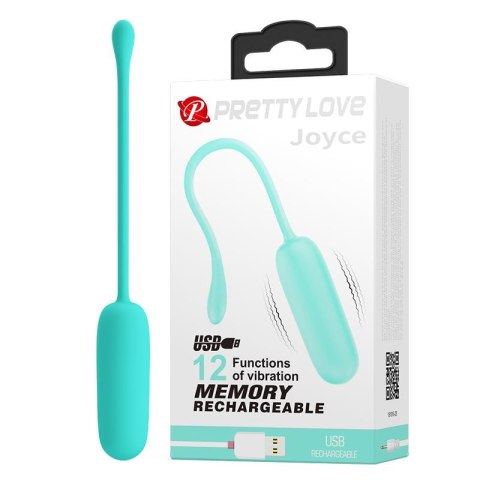 PRETTY LOVE Joyce – Dyskretne jajeczko wibrujące z 12 trybami i funkcją pamięci