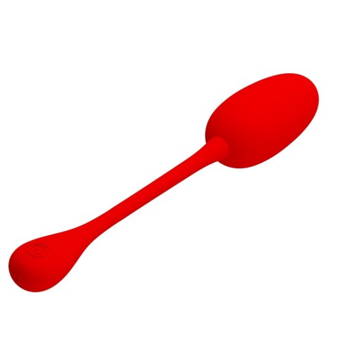 PRETTY LOVE - KNUCKER Red: 12 zmysłowych funkcji wibracji z pamięcią